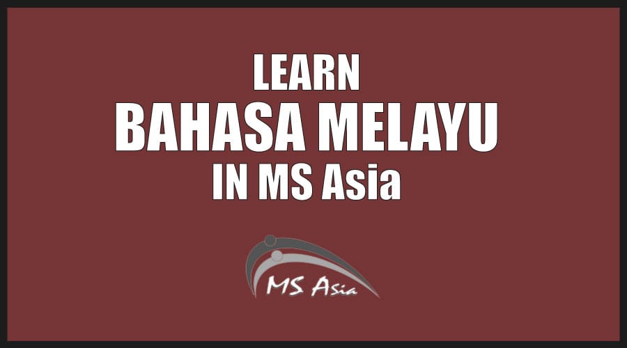 learn bahasa melayu